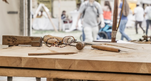 glasses on the board